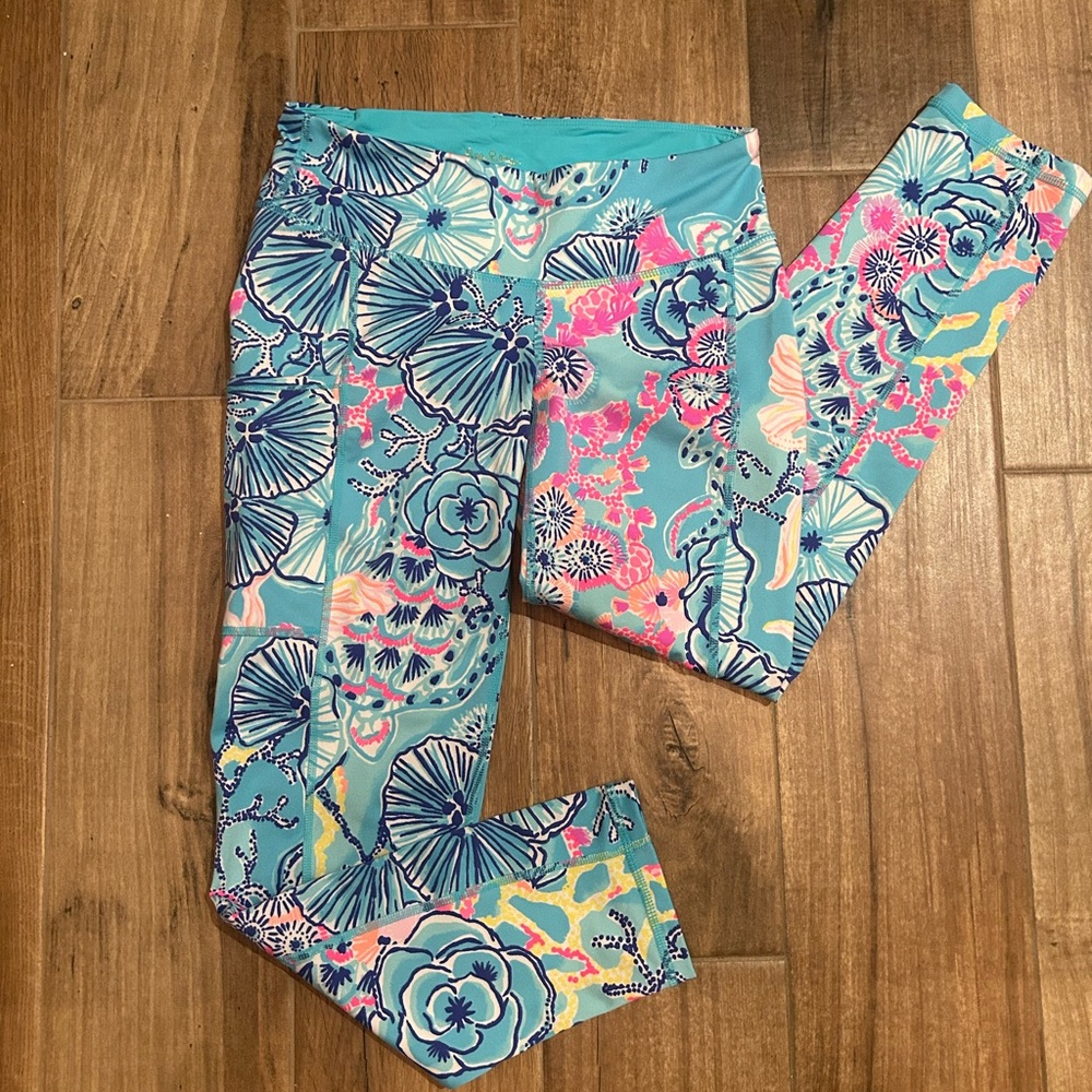 Lilly Pulitzer leggings. Luxletic